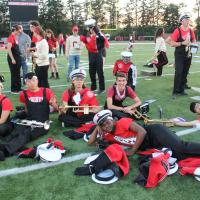 2023 Trumpets chilling post game